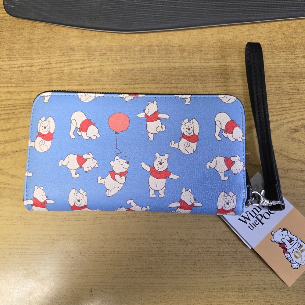 Disney Winnie the Pooh Blue Wallet - Picture 6 of 7